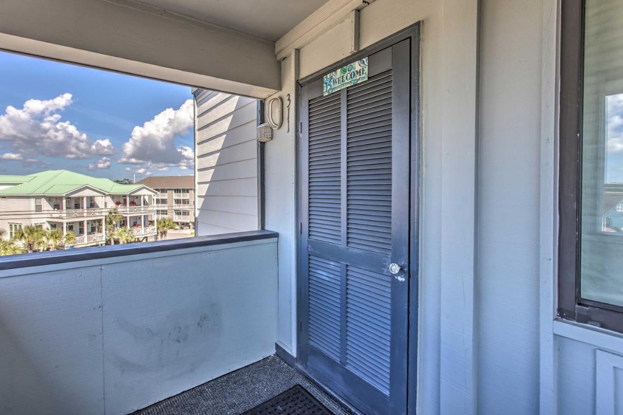 Coastal Condo On Beach With Community Pool Access! Myrtle Beach Eksteriør bilde